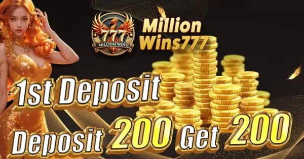 millionwins777 1st deposit