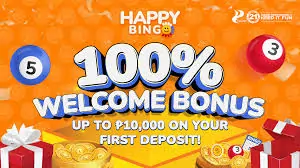 HAPPYBINGO WELCOME BONUS