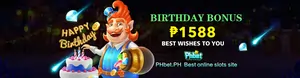 PHBET CASINO birthday bonus